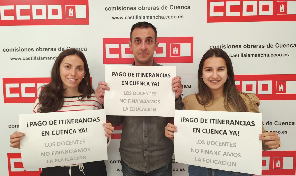 CCOO Enseñanza Cuenca Consigue el Pago de Atrasos por Itinerancia para Docentes